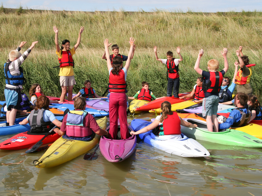 Scouts Canoeing